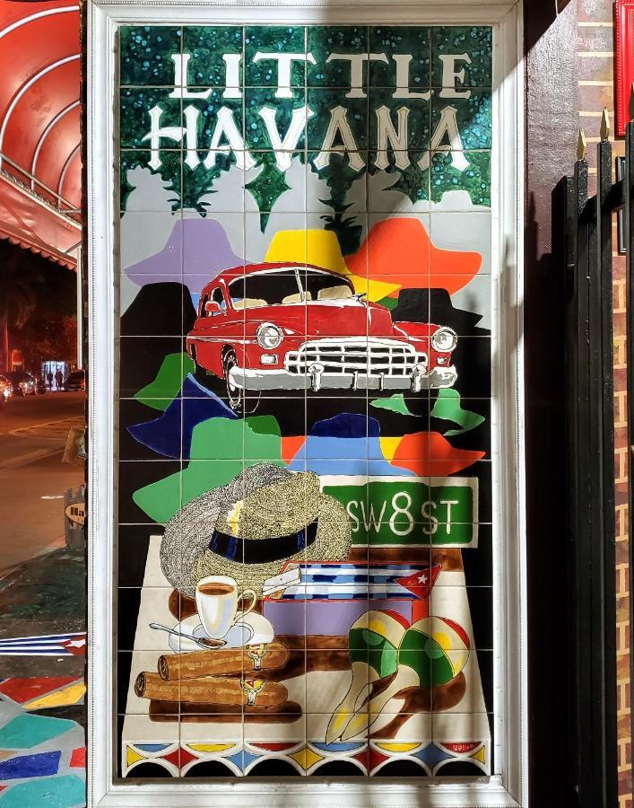 Casa Cuba In Little Havana, Brickell, Calle 8 And 10 Minutes To The Beach Free Parking Miami Exterior foto